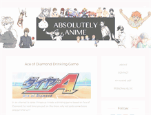 Tablet Screenshot of absolutelyanime.com